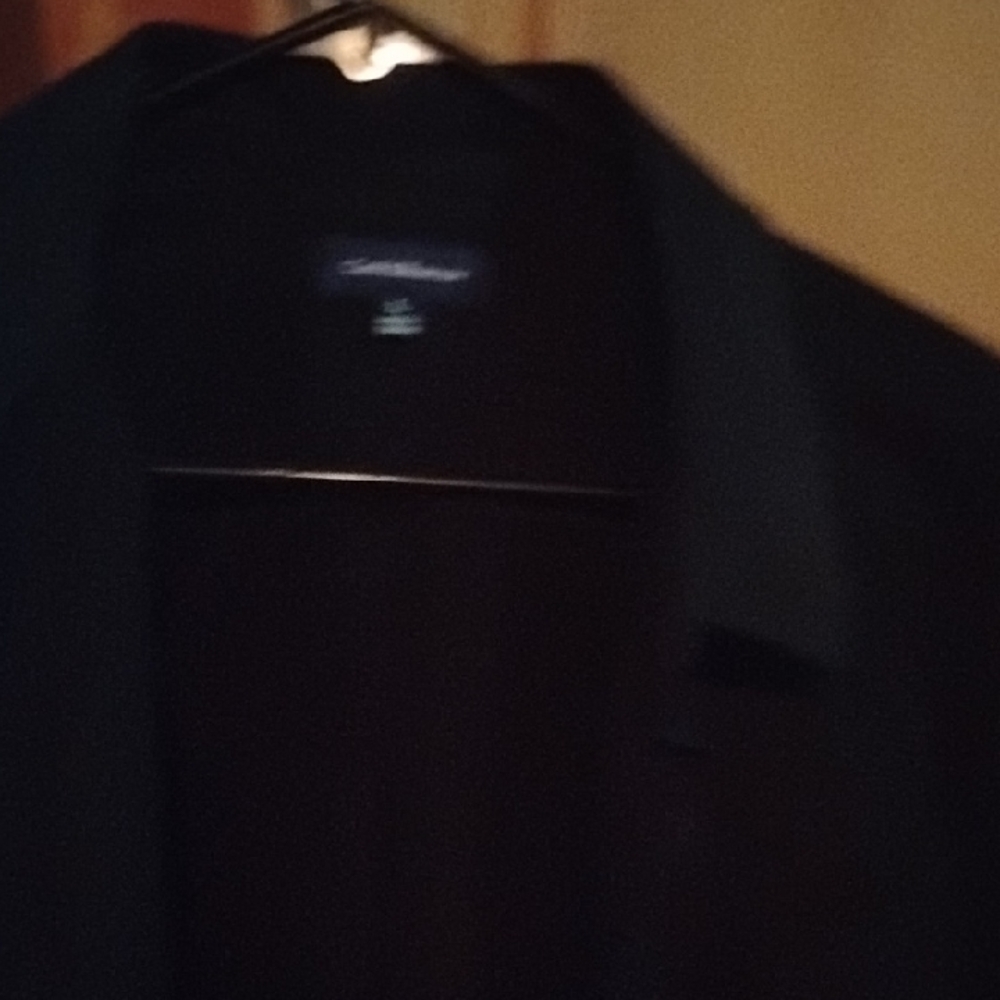 Croft & Barrow Black Casual Button Down Shirt